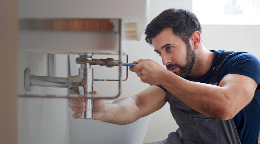 Sink faucet installation in Yorktown, IN